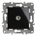 Изображение товара Розетка ЭРА серия 12 12-3101 TV одиночная, для скрытой установки, IP20, цвет - черный