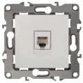Изображение товара Розетка ЭРА серия 12 12-3105 телефонная RJ11, для скрытой установки, IP20, цвет - белый