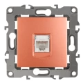 Изображение товара Розетка RJ45 для скрытой установки ЭРА серия 12 12-3107 IP20 медный цвет