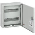 Изображение товара Корпус металлический ЭРА SIMPLE ЩРН-24 IP31 330х300х120 навесной, количество рядов - 2, количество модулей - 24, цвет - серый