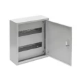 Изображение товара Корпус металлический ЭРА ЩРН-24з (18) IP31 330х300х120 навесной, количество рядов - 2, количество модулей - 24, цвет - серый