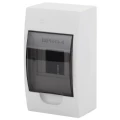 Изображение товара Корпус пластиковый ЭРА SIMPLE ЩРН-П-4 IP41 198х95х112 c DIN белый, количество рядов - 1, количество модулей - 4, цвет - белый
