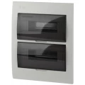 Изображение товара Корпус пластиковый ЭРА SIMPLE ЩРВ-П-24 IP41 324х95х274 встраиваемый, количество рядов - 2, количество модулей - 24, цвет - белый