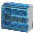 Изображение товара Шины на DIN-рейку ЭРА NO-224-16 в корпусе кросс-модуль ШНК 4х11 3L+PEN, количество полюсов - 4, количество зажимов на полюс - 11