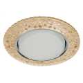 Изображение товара Светильник точечный LED ЭРА DK LD25 CHP/WH 15 Вт встраиваемый GX53 белый бежевый