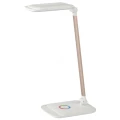 Изображение товара Светильник светодиоидный ЭРА NLED-460-14W-W-G 14Вт настольный с ночником на основании, цветовая температура 3000-6000 К, IP20, цвет - белый с золотом
