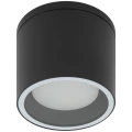Изображение товара Настенно-потолочный светильник ЭРА WL40 BK цоколь GX53 15 Вт черный