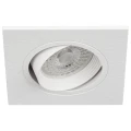 Изображение товара Встраиваемый светильник ЭРА KL92 11 Вт под LED MR16 GU5.3 белый квадрат