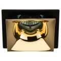 Изображение товара Встраиваемый светильник ЭРА KL102 12 Вт GU5.3 для LED MR16 IP20 черный-золото