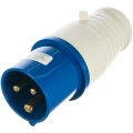 Изображение товара Вилка переносная ЭРА V-16-2P-PE-IP44, 16А, 220В, IP44, синяя, Китай