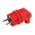 Изображение товара Вилка прямая ЭРА V9-IP44 с силой тока 16 А, IP44, красная, каучук