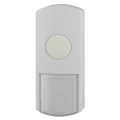Изображение товара Кнопка звонка ЭРА D1 способ монтажа - открытый, cтепень защиты - IP44 для проводного звонка, цвет - белый