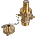 Изображение товара Кран шаровой EUROS ST105 1/2″ Ду15 Ру10 дренажный, полнопроходной, уплотнение - PTFE, латунь, наружная резьба / штуцер, управление - классическое с пробкой