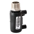 Изображение товара Муфта электросварная EUROSTANDARD SDR7.4 Дн20х1/2″ Ру25 наружная резьба ПЭ100
