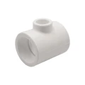Изображение товара Тройник переходной EVER PLAST АТ 024 40 20 40 Дн40х20х40 Ру25, присоединение - под приварку, материал - полипропилен, цвет - белый