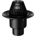 Изображение товара Воронка кровельная Fachmann VB 310 Дн50/75/110 с листвоуловителем, без прижимного фланца