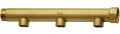 Изображение товара Коллектор нерегулируемый FAR FK 3612 Ду40-3х3/4″ Ру10, наружная/внутренняя резьба с 3-мя выходами Ду20, выходы внутренняя резьба, проходной, корпус Dzr латунь