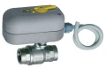Изображение товара Кран шаровой FAR FA 300816 1/2″ Ду15 Ру16 полнопроходной, уплотнение - PTFE, двухходовой, латунь, внутренняя резьба, моторизованный, с ручной деблокировкой, Kvs7.1