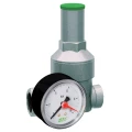 Изображение товара Регулятор давления FAR FA 2855 1/2″ Ду15 Ру25 с манометром, латунный, хромированный, внутренняя/внутренняя резьба (редуктор)