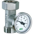 Изображение товара Вставка FAR Евроконус 3/4″ Ду25 Ру10 с термометром