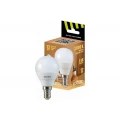 Изображение товара Лампа светодиодная ФАZА FLL G45 мощность - 12 Вт, цоколь - E14, цветовая температура - 3000 K, световой поток - 740 лм, форма - шар (тип G)