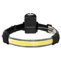 Изображение товара Фонарь налобный ФАZА H5-L8W-FLEX, цветовая температура - 7000-8000 К, COB, световой поток - 400 Лм, степень защиты - IP44, 3 режима, угол свечения - 220°