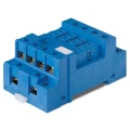 Изображение товара Розетка для реле FINDER 96.74.SMA на DIN-рейку 12А 250В IP20 синяя