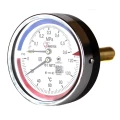 Изображение товара Термоманометр ФИЗТЕХ МПТ 0,6 МПа 120°C 100 мм
