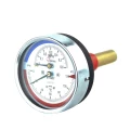 Изображение товара Термоманометр ФИЗТЕХ МПТ 0,6 МПа 120°C IP40, 80 мм, G1/2, класс 2.5