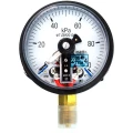 Изображение товара Манометр электроконтактный ФИЗТЕХ ДМ2010ф 0-100 кПа IP40 радиальный корпус