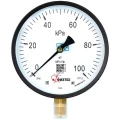 Изображение товара Манометр ФИЗТЕХ МП4-Уф 0-100 кПа IP40, общетехнический 160 мм, резьба М20х1.5, класс точности - 1.5, радиальный штуцер