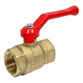 Изображение товара Кран шаровой ГАЛЛОП Крепыш 320 3/4″ Ду20 40 полнопроходной, двухходовой, латунь ЛЦ40Сд, уплотнение - фторопласт, внутренняя резьба, ручка-рычаг, красная