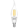 Изображение товара Лампа светодиодная умная Gauss Smart Home Filament CF35 35 мм 4.5 Вт, 220 В, цоколь - E14, световой поток - 806 Лм, цветовая температура - 2700 К, диммируемая, форма - свеча на ветру
