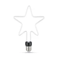 Изображение товара Лампа светодиодная Gauss Black Filament Artline Star E27 оригинальная 135 мм мощность - 7 Вт, цоколь - E27, световой поток - 580 лм, цветовая температура - 2700 °К, цвет свечения - теплый белый, форма - оригинальная