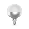 Изображение товара Лампа светодиодная Gauss Black Filament G125 milky E27 шар 125 мм мощность - 9 Вт, цоколь - E27, световой поток - 890 Лм, цветовая температура - 4100 °К, цвет колбы - белый, цвет свечения - белый, форма - шарообразная