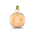 Изображение товара Лампа светодиодная Gauss Black Filament G125 E27 шар золотистая 125 мм мощность - 2.5 Вт, цоколь - E27, световой поток - 200 лм, цветовая температура - 2000 °К, Gauss LED, цвет свечения - теплый белый, форма - шарообразная