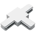 Изображение товара Коннектор Gauss Track для накладных однофазных трековых шинопроводов, жесткий, тип - T, цвет - белый