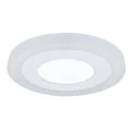 Изображение товара Светильник светодиодный Gauss Backlight 9 Вт, встраиваемый, цветовая температура 3000 °К, световой поток 540 лм, форма - круг, материал корпуса - пластик, цвет - белый