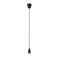 Изображение товара Светильник Gauss Decor PL011 подвесной, черный, E27, 60 Вт