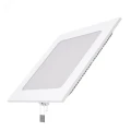 Изображение товара Светильник светодиодный Gauss Slim 15 Вт, встраиваемый, цветовая температура 4000 K, световой поток 1100 лм, IP20, форма - квадрат, материал корпуса - алюминий, цвет - белый