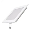 Изображение товара Светильник светодиодный Gauss Slim 9 Вт, встраиваемый, цветовая температура 3000 K, световой поток 610 лм, IP20, форма - квадрат, материал корпуса - пластик, цвет - белый