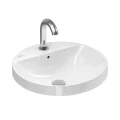 Изображение товара Умывальник мебельный Geberit VariForm 55 овальный белый швейцарский фарфор