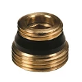 Изображение товара Латунный переходник Gekon 1/2" x 3/4" E-евроконус с герметичной прокладкой
