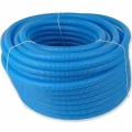 Изображение товара Гофрированная защитная полиэтиленовая труба Dn32, 30 м, синий, Gekon