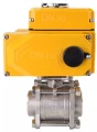 Изображение товара Кран шаровой Genebre 2026 05 Ду20 Ру63 с электроприводом 24В