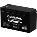 Изображение товара Аккумулятор свинцово-кислотный 12 В 7.2 Ач General Security GSL для ИБП и систем охраны