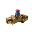 Изображение товара Клапан запорный GIACOMINI R291 3/4″ Ду20 Ру10 зональный двухходовой наружная резьба корпус - латунь