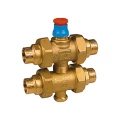 Изображение товара Клапан запорный GIACOMINI R292 3/4″ Ду20 Ру10 зональный трехходовой наружная резьба корпус - латунь