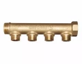 Изображение товара Распределительный коллектор Giacomini R580CY044 25 мм 4 выхода латунь Италия