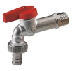 Изображение товара Кран шаровой Giacomini R619 R619IX103 1/2″ Ду15 Ру10 стандартнопроходной, сливной для шланга, водоразборный, латунь CW617N хромированная, уплотнение - PTFE, наружная резьба / штуцер, ручка-флажок